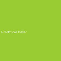 Lebhafte Samt-Rutsche