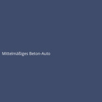 Mittelm&auml;&szlig;iges Beton-Auto