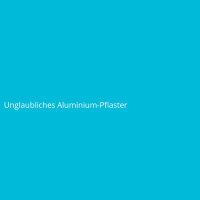 Unglaubliches Aluminium-Pflaster