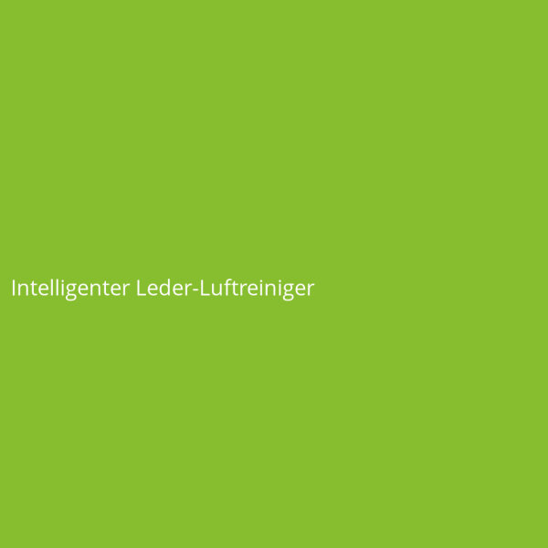 Intelligenter Leder-Luftreiniger