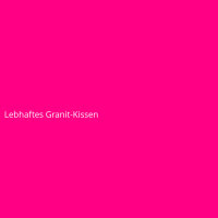 Lebhaftes Granit-Kissen